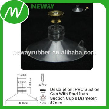 Easy Removed 42mm Suction Cup with Stud Nuts